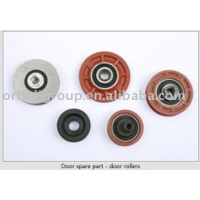 Door spare part - door rollers for elevator